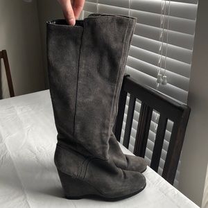 Nine West wedge boots